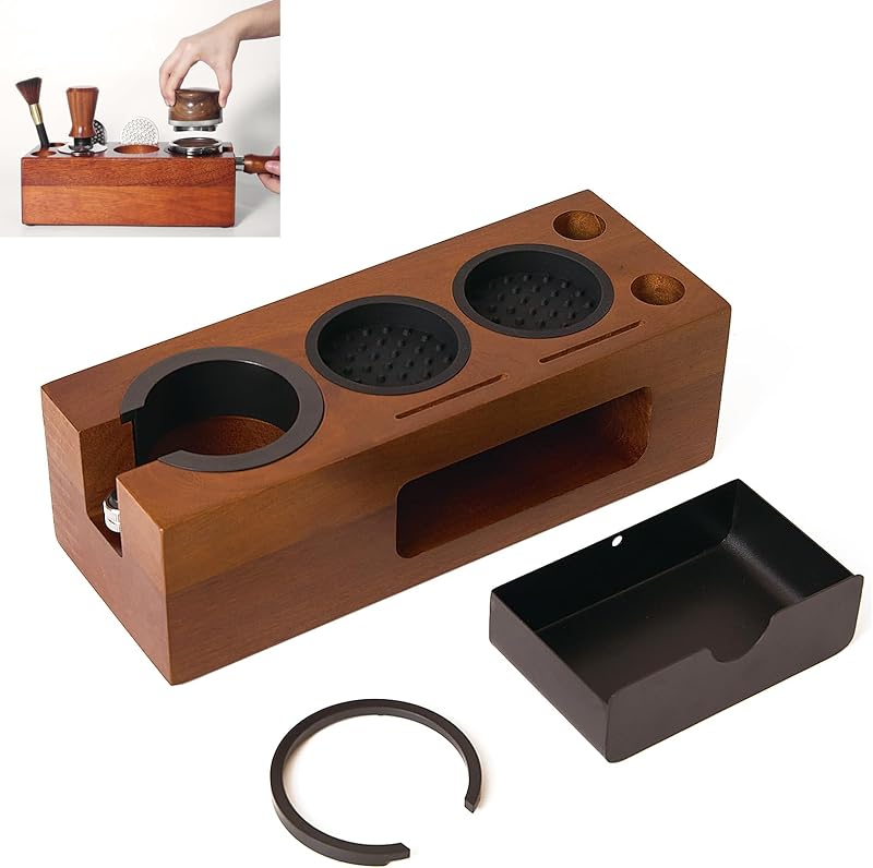 Wood Espresso Tamper Station (51 - 58 mm), view 4