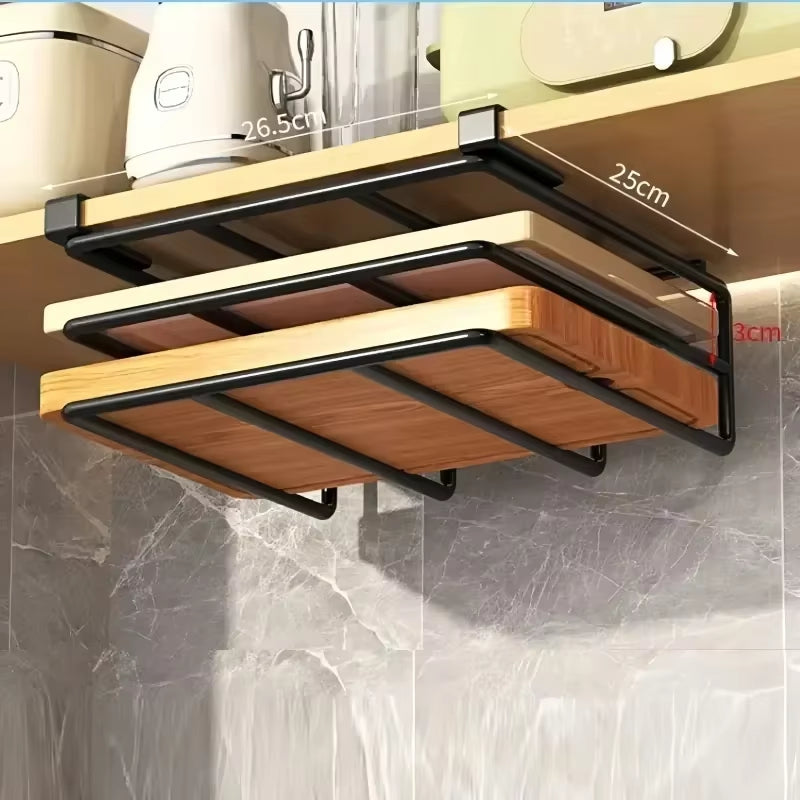 Kitchen Under Cupboard Hanging Organizer