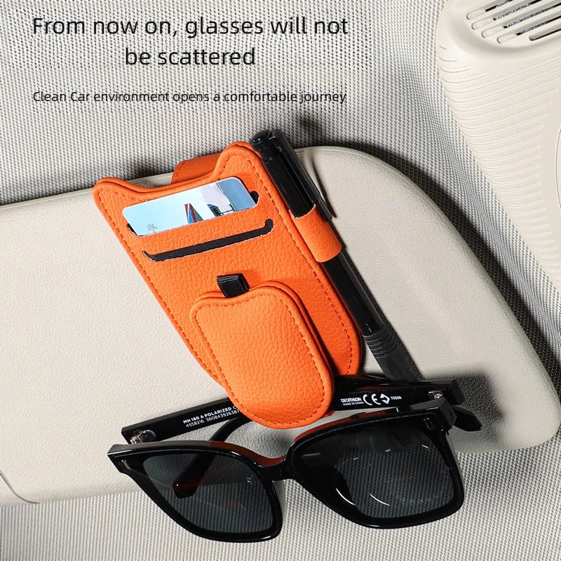 Universal Car Sunglasses Holder