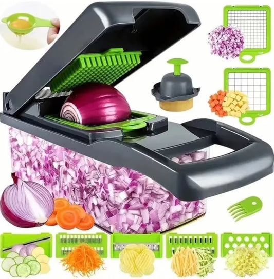 Multifunctional Vegetable Chopper Handle Food