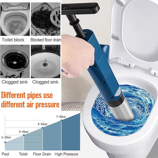 Pneumatic Toilet Plunger