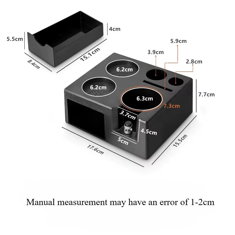 Espresso Tamping Station (Black/White)