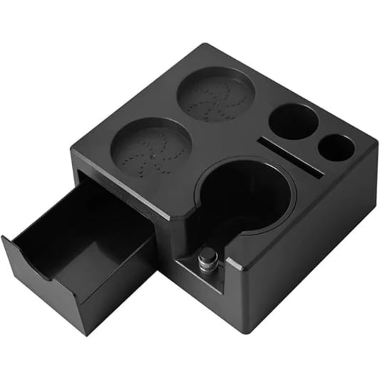 Espresso Tamping Station (Black/White)