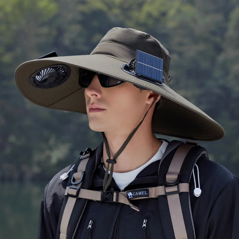 Solar Fan Hat