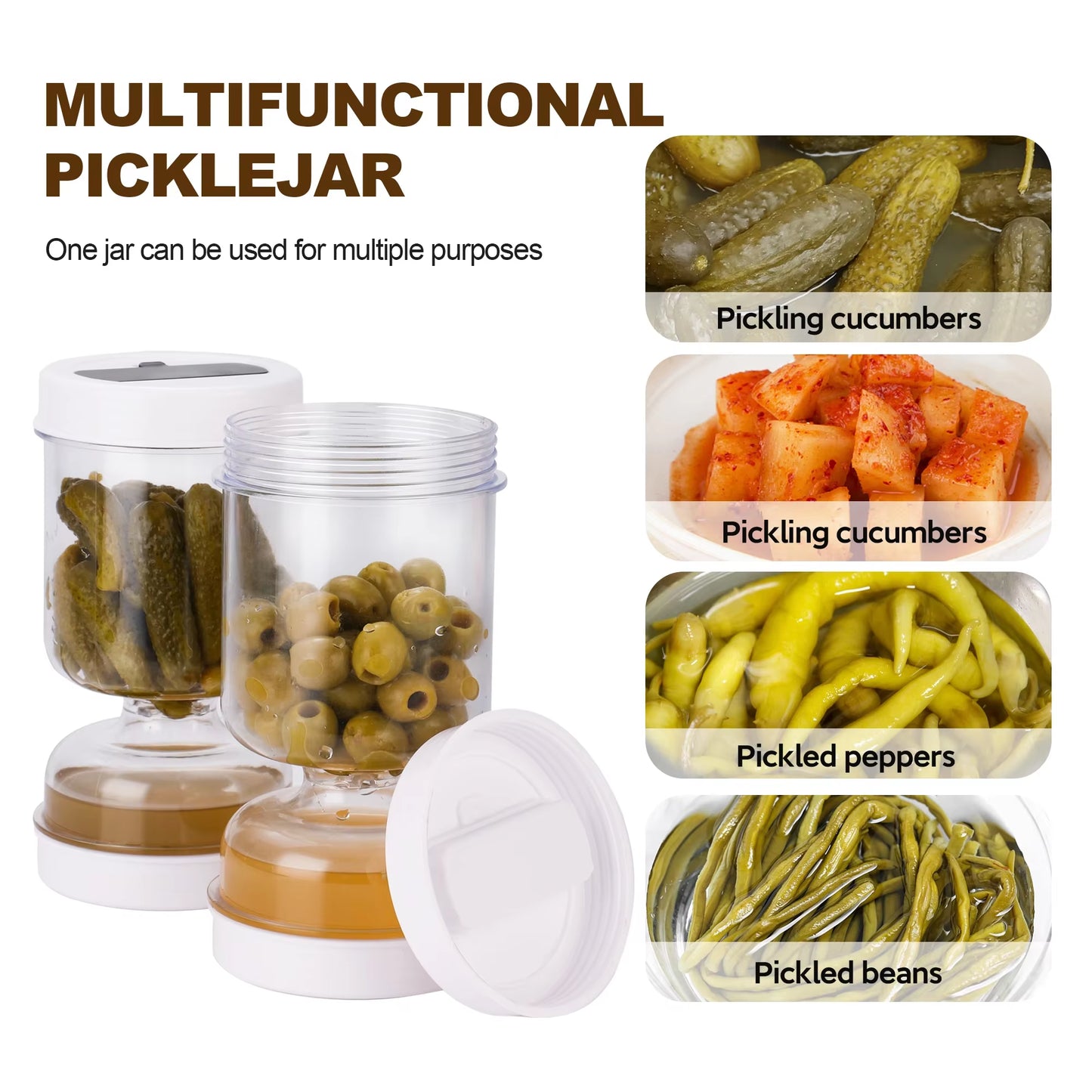 Leak-Proof Pickle Jar