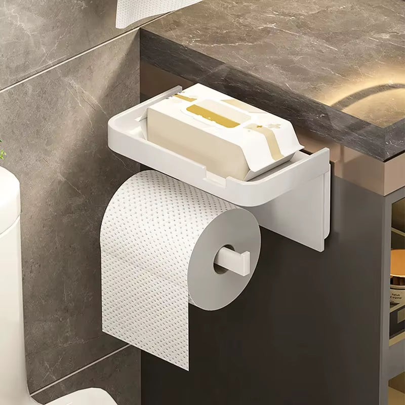 Toilet Paper Holder Plastic Storage