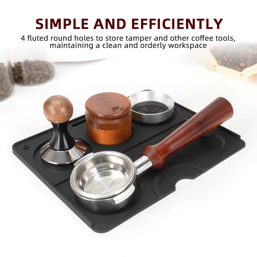 Multifunctional Espresso Tamper Mat