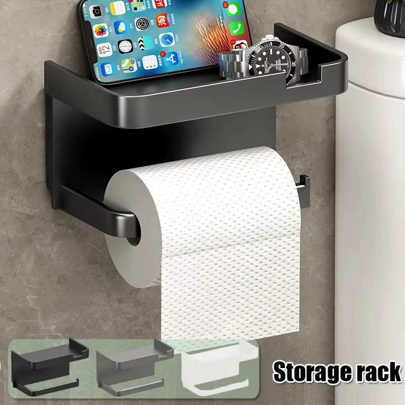 Toilet Paper Holder Plastic Storage