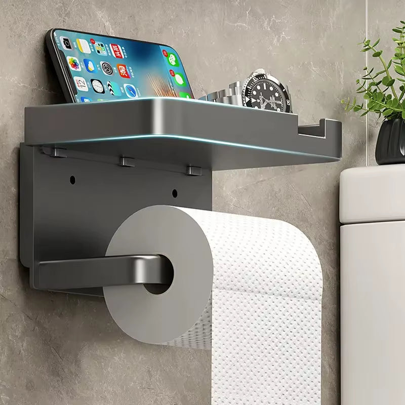 Toilet Paper Holder Plastic Storage