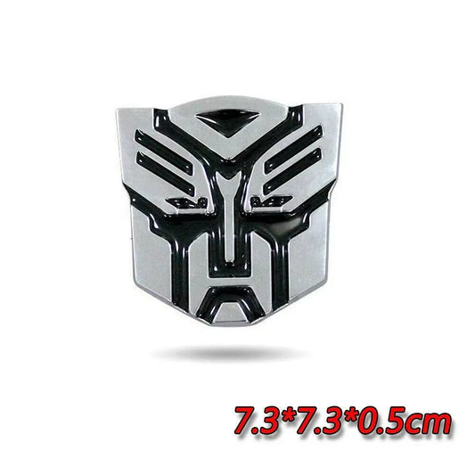 3D Transformers Autobot Sticker