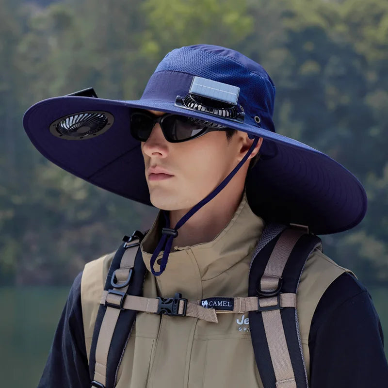 Solar Fan Hat