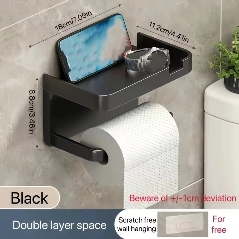 Toilet Paper Holder Plastic Storage