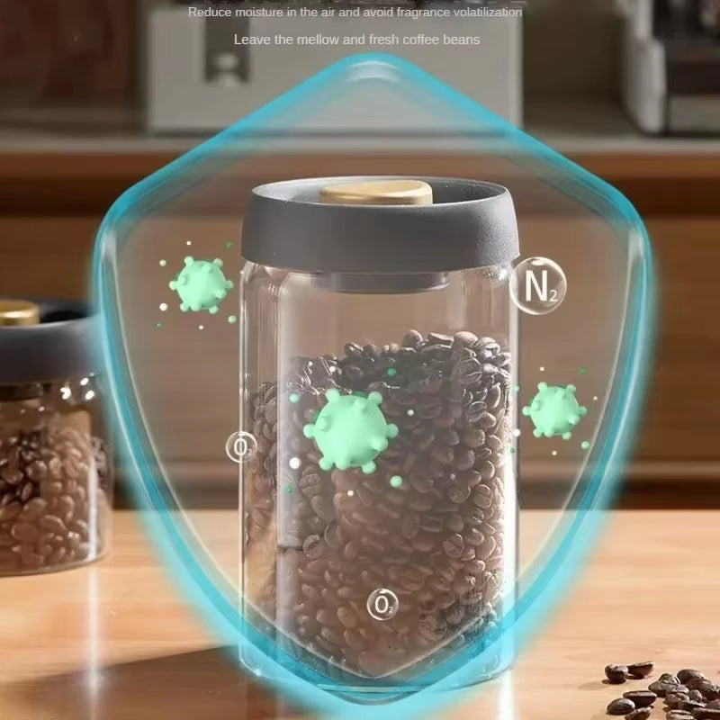 Coffee Vacuum Sealed Storage Can