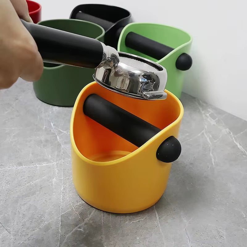 Coffee Knock Box Espresso Grounds Container anti Slip Espresso Dump Bin Grind Breville Barista Goods Cafe Bar Accessories