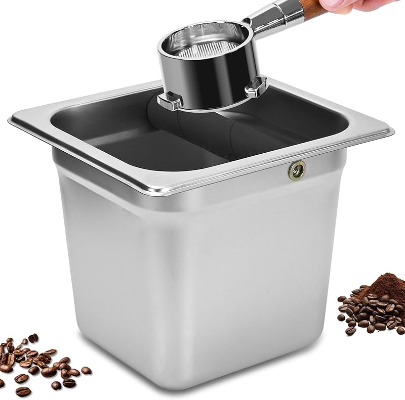 Premium Espresso Knock Box, view 4