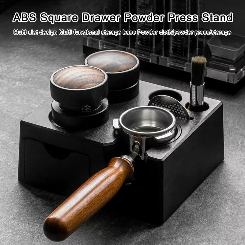 Espresso Tamping Station (Black/White)