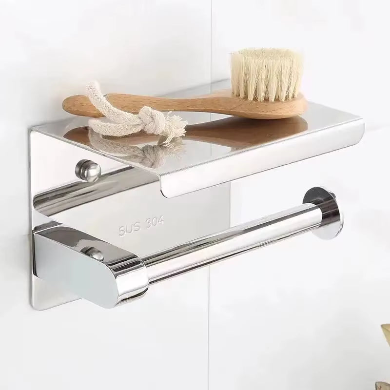 Stainless Steel Bathroom Toilet Paper Holder