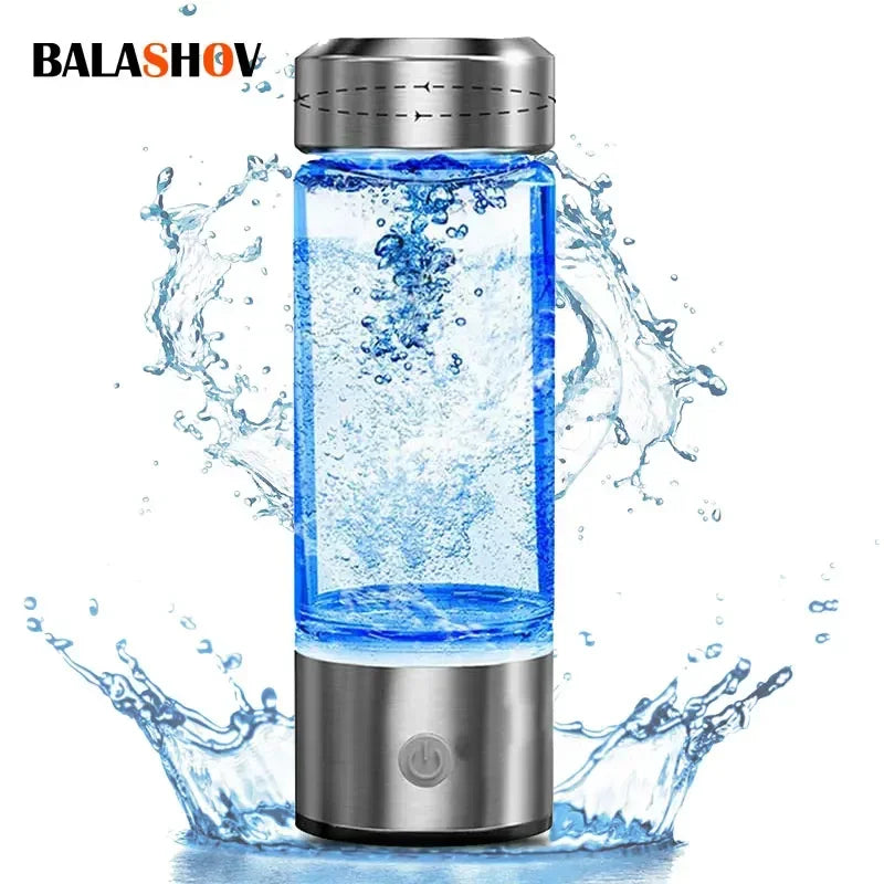 Hydrogen Water Generator Bottle USB-C BPA-Free