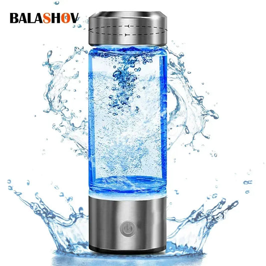 Hydrogen Water Generator Bottle USB-C BPA-Free