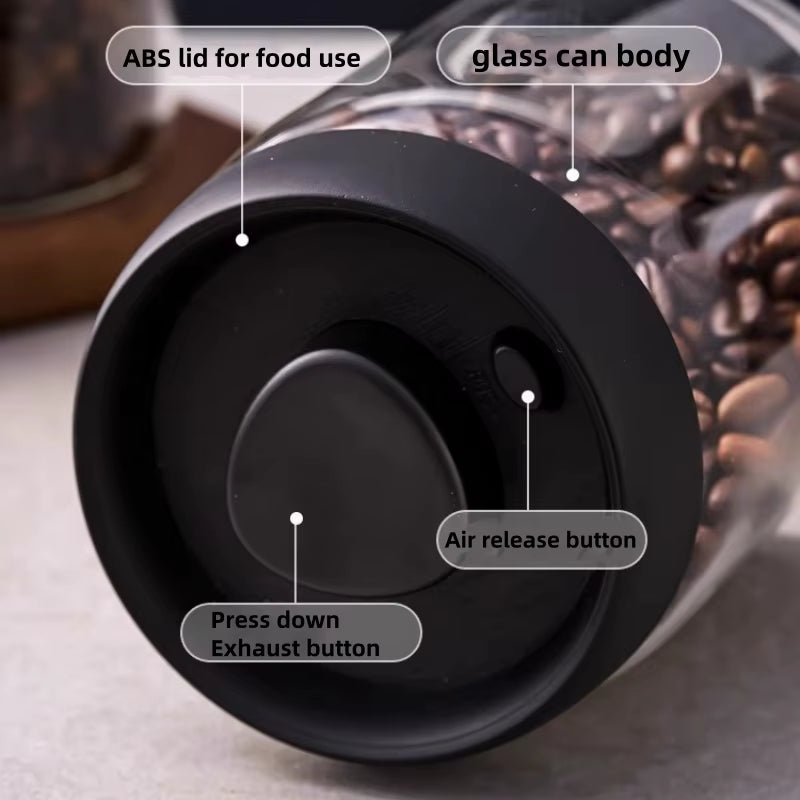 Coffee Vacuum Sealed Storage Can (500 - 1700 ml)