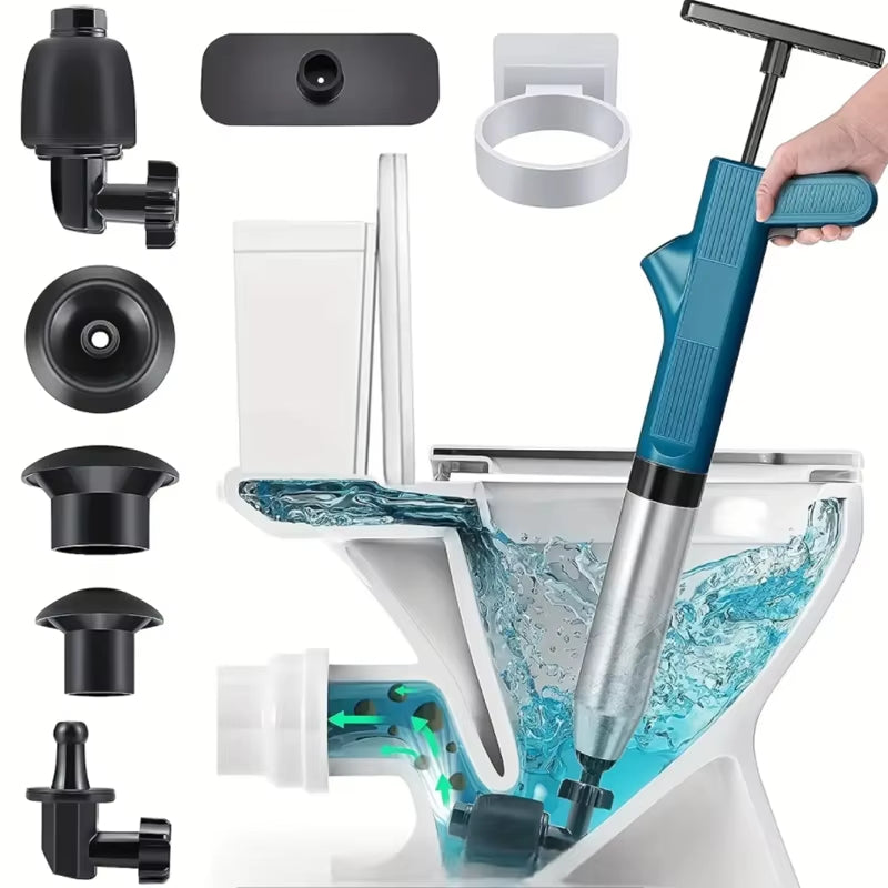 Pneumatic Toilet Plunger