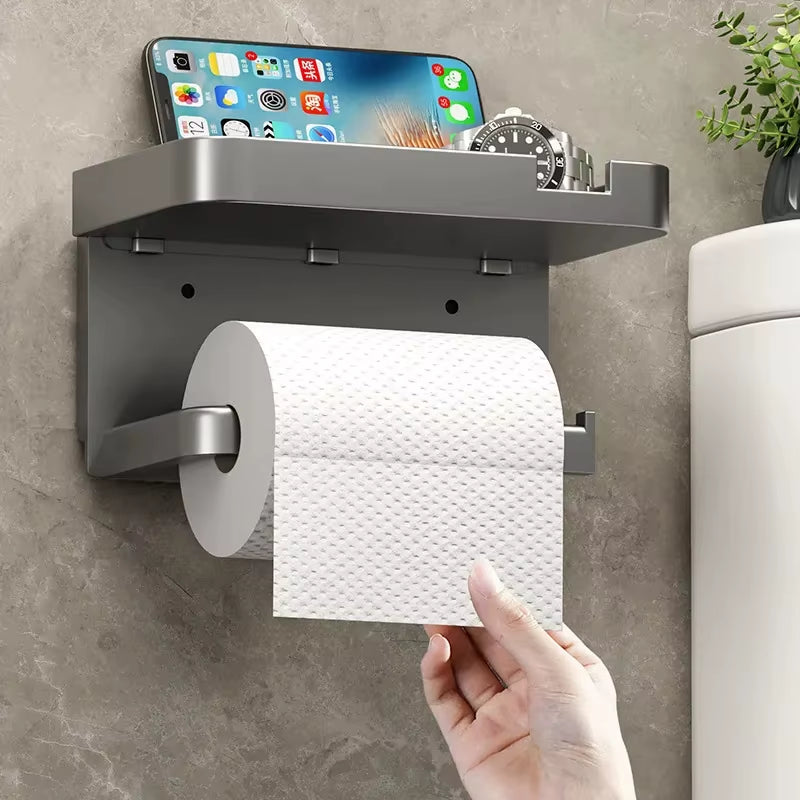 Toilet Paper Holder Plastic Storage