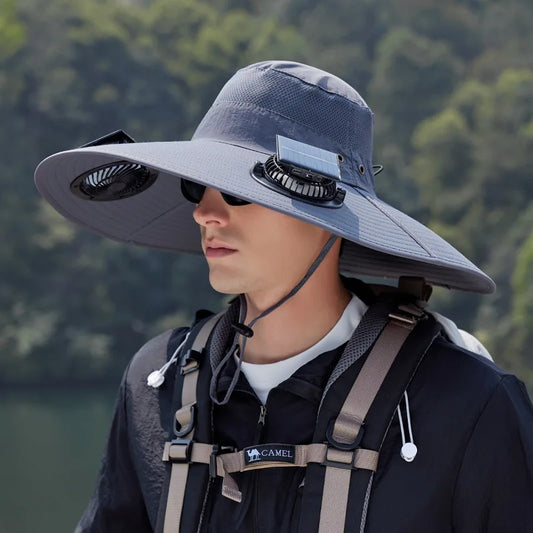 Solar Fan Hat