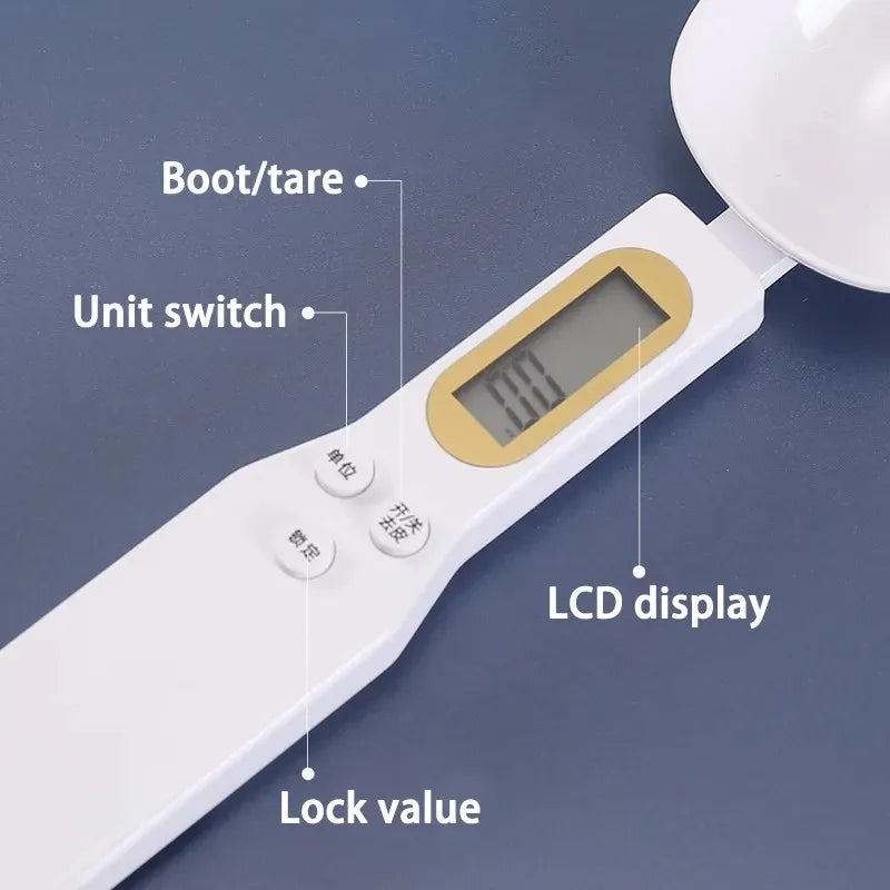 Digital Spoon Scale with LCD Display