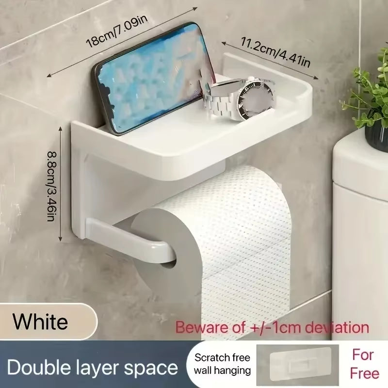 Toilet Paper Holder Plastic Storage