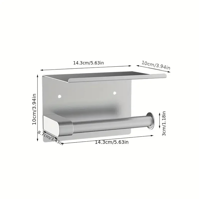 Stainless Steel Bathroom Toilet Paper Holder
