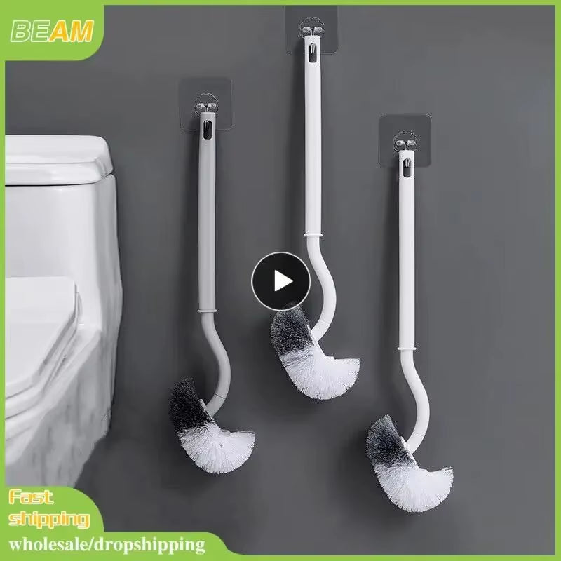 Angled Long Handle Toilet Brush