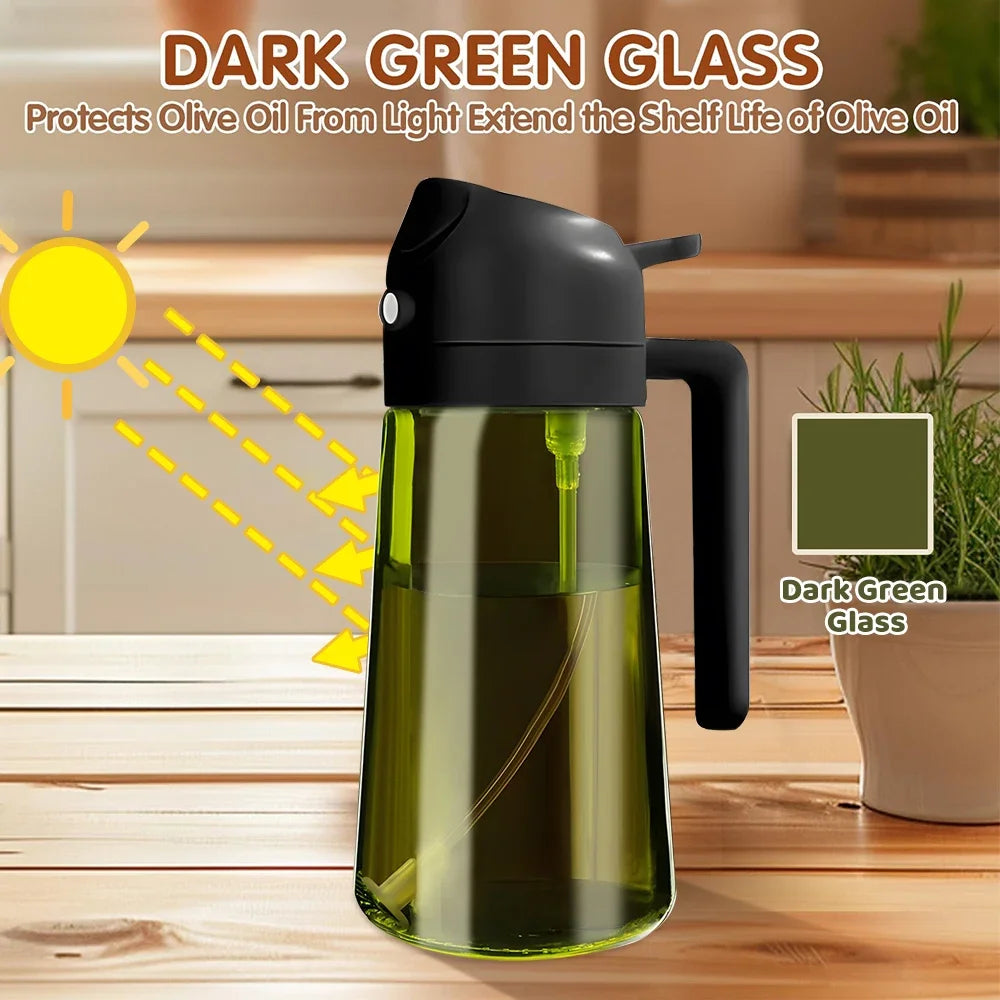 Sunlight-Blocking Dark Oil Sprayer/Dispenser (470 ml)