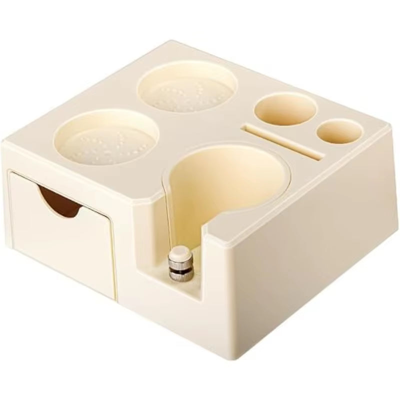Espresso Tamping Station (Black/White)
