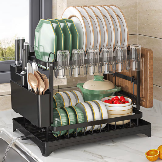 2 Tier Dish Drying Rack