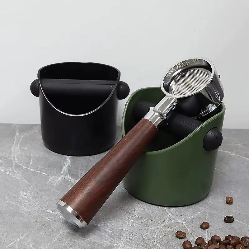 Coffee Knock Box Espresso Grounds Container anti Slip Espresso Dump Bin Grind Breville Barista Goods Cafe Bar Accessories