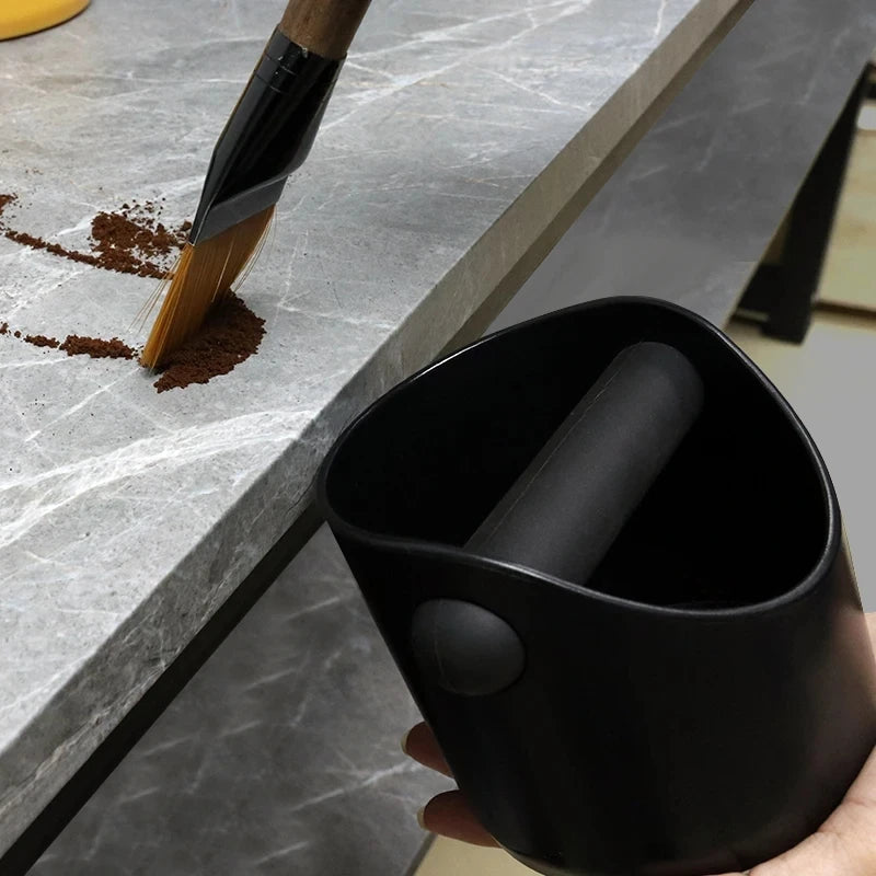 Coffee Knock Box Espresso Grounds Container anti Slip Espresso Dump Bin Grind Breville Barista Goods Cafe Bar Accessories
