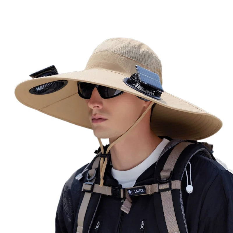 Solar Fan Hat