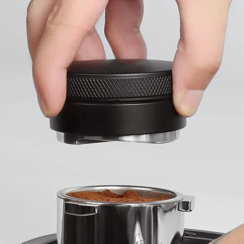 Coffee Distributor Espresso Distribution Tool/Leveler 3 Angled Slopes Adjustable Palm Tamper Fits 51/53/58Mm Portafilter