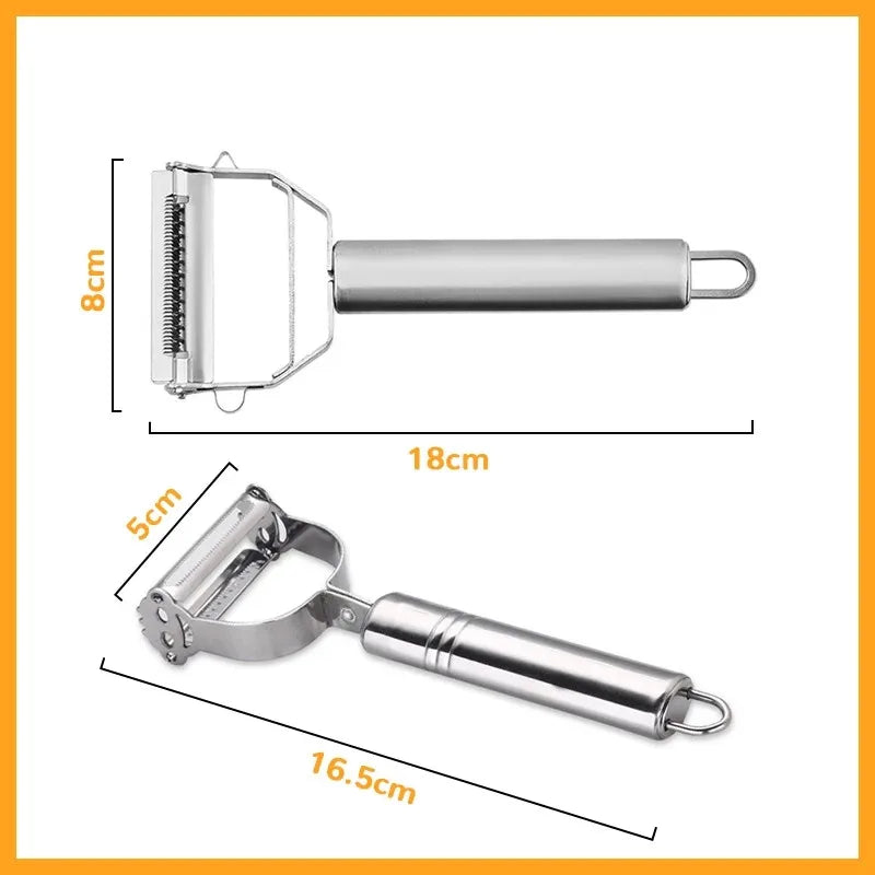 Stainless Steel Multifunctional Vegetable/Fruit Peeler