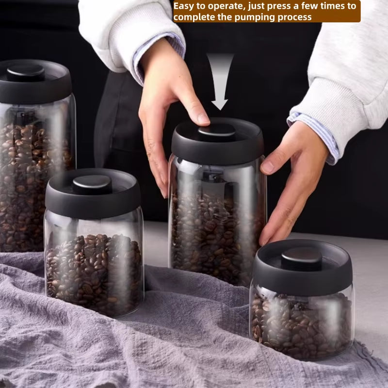 Coffee Vacuum Sealed Storage Can (500 - 1700 ml)