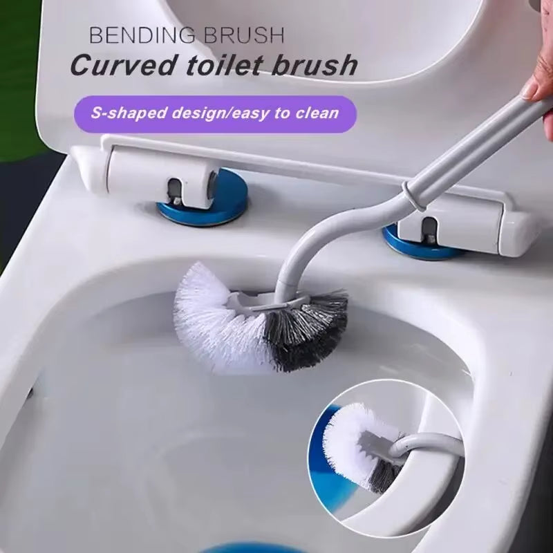 Angled Long Handle Toilet Brush