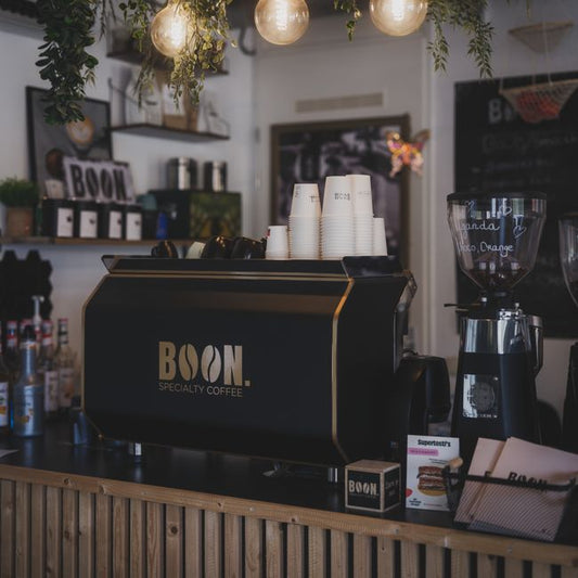 Espresso Tamping Station + Knockbox